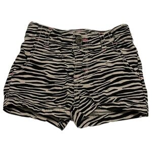 Cherokee Zebra Print Shorts Size 2T